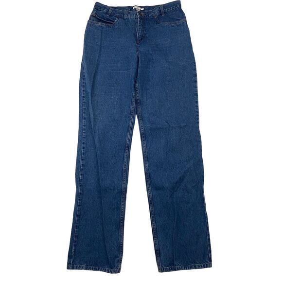 Pendleton Denim - Pendleton Women's Straight Leg Denim Blue Jeans Medium Wash 14T 14 TALL Cotton